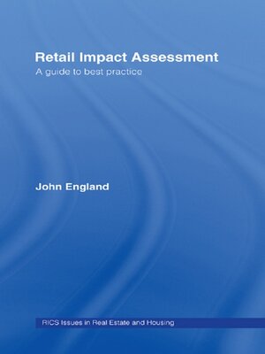 cover image of Retail Impact Assessment